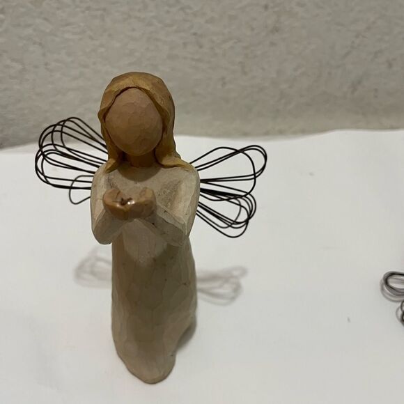 Pair willow tree figurines Just for You 2005 and Angel of freedom - Picture 7 of 12